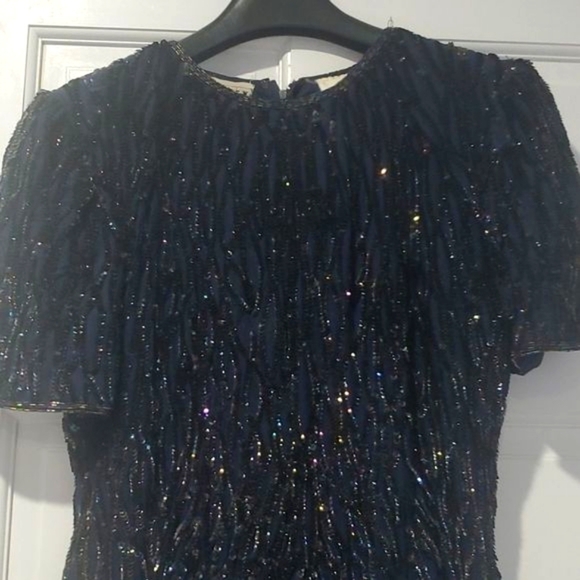 Vintage *beadwork dress 👗Sale markdown - Picture 1 of 6